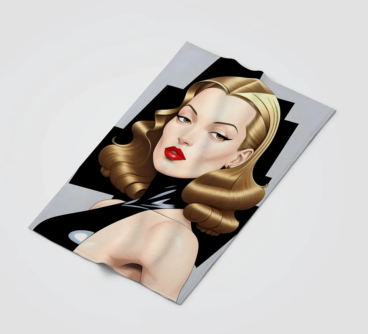 SEDUZIONE coperta in pile da ART DECO
