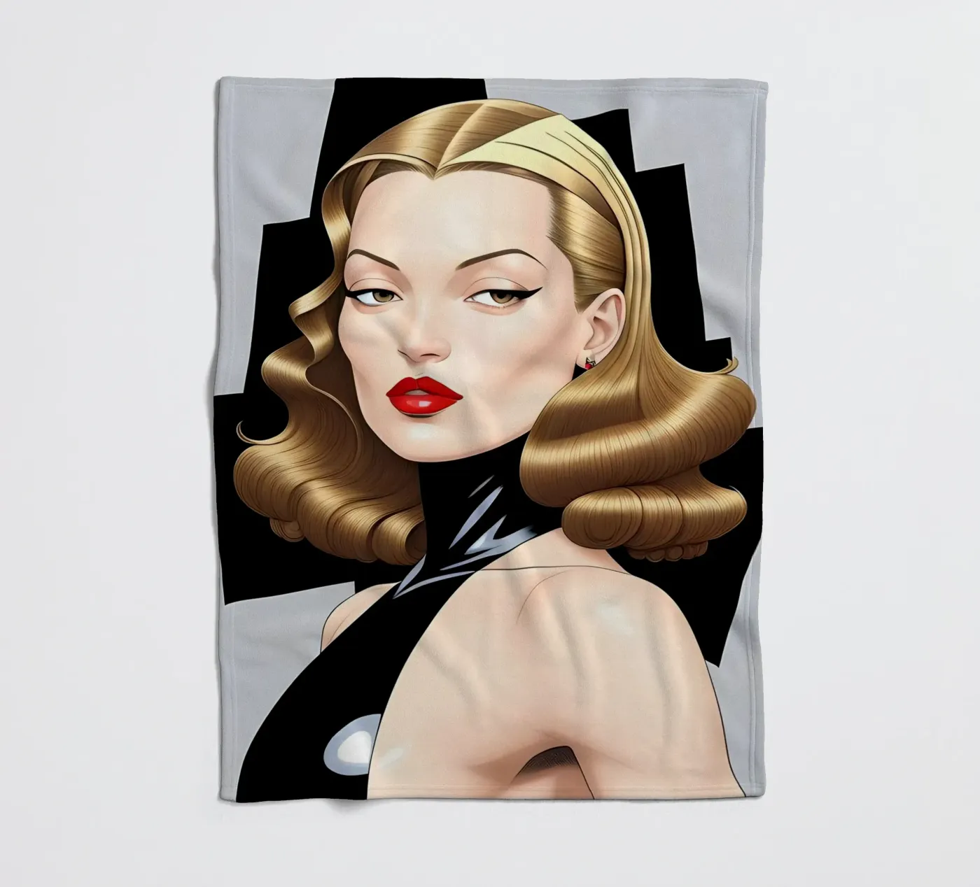 SEDUZIONE coperta in pile da ART DECO