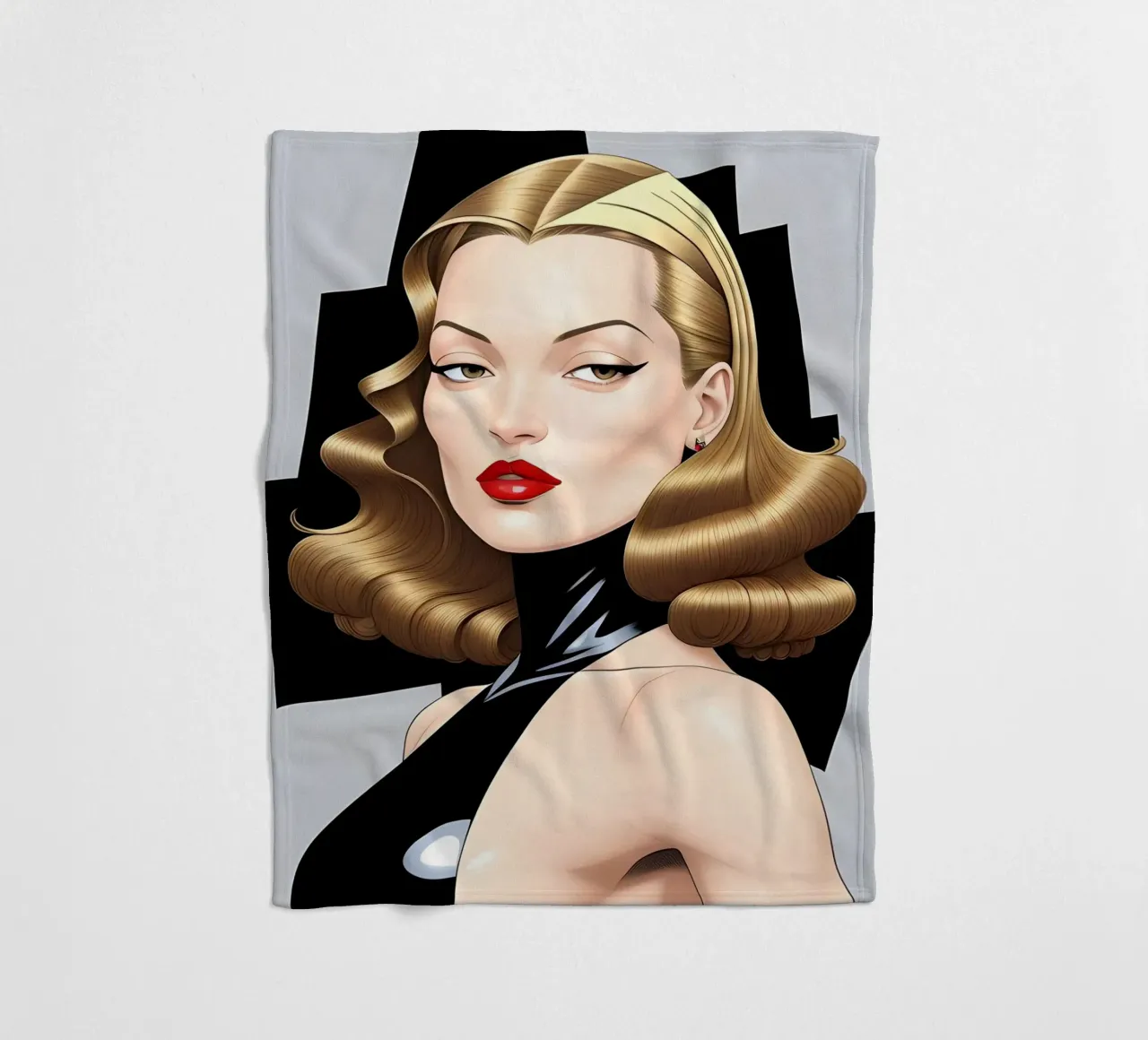 SEDUZIONE coperta in pile da ART DECO
