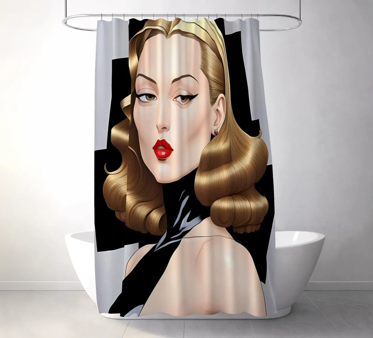 SEDUCTION Duschvorhang von ART DECO