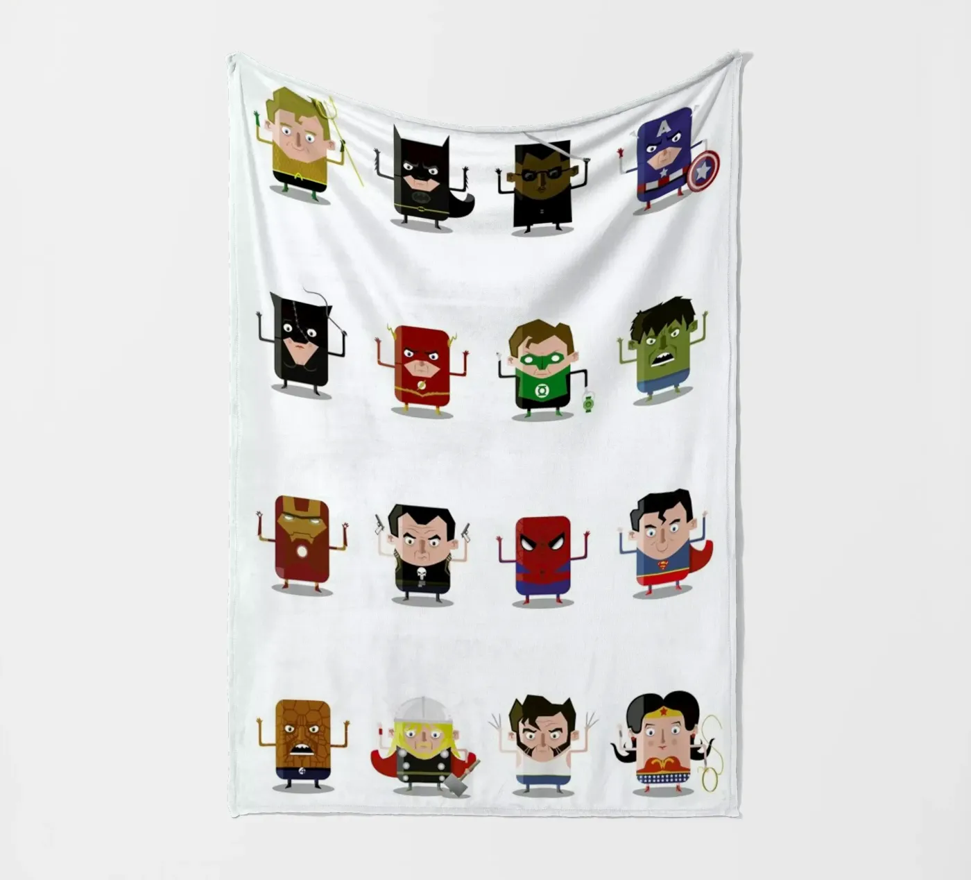 Superheroes Fleecedecke von Ballooon