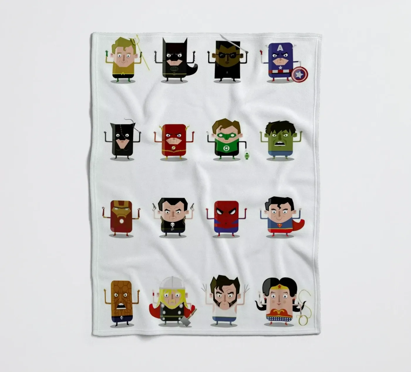 Superheroes Fleecedecke von Ballooon