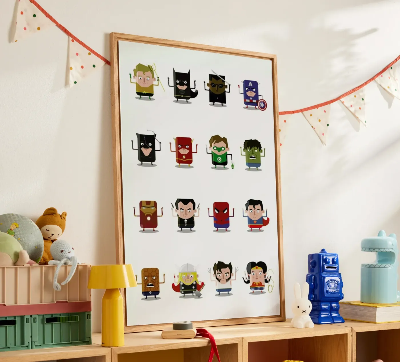 Superheroes plexiglass da Ballooon