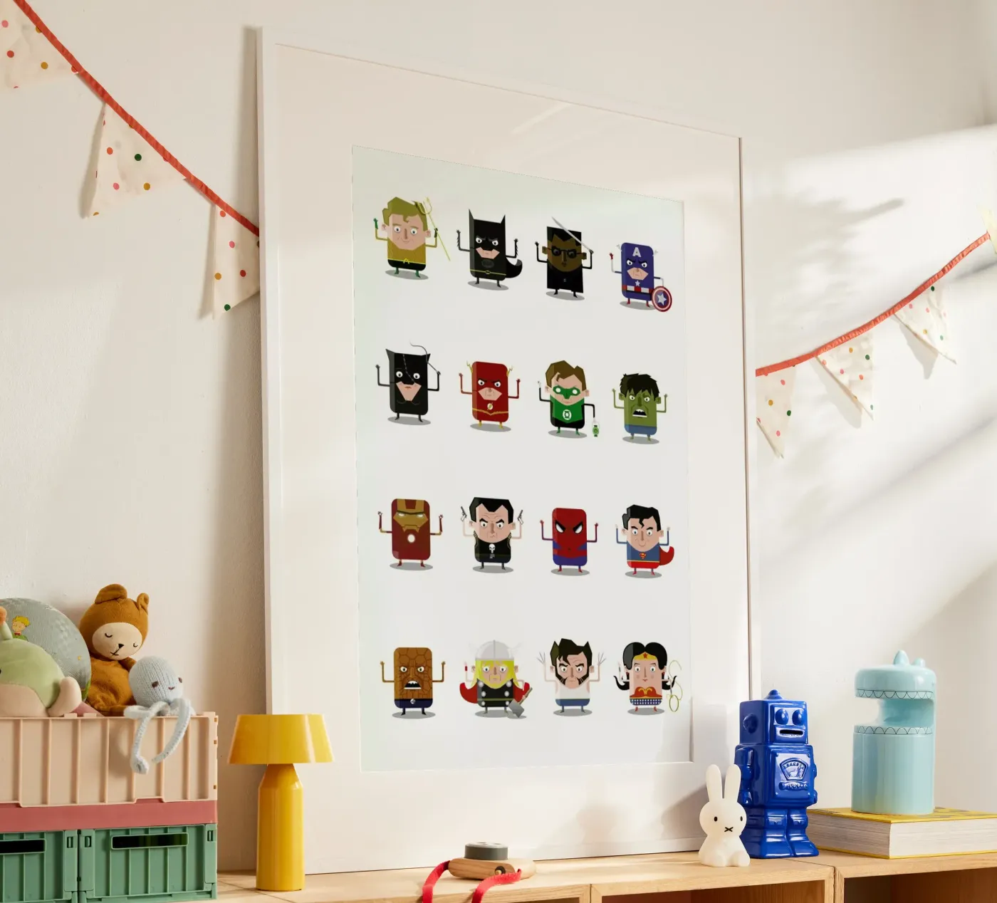 Superheroes poster da Ballooon