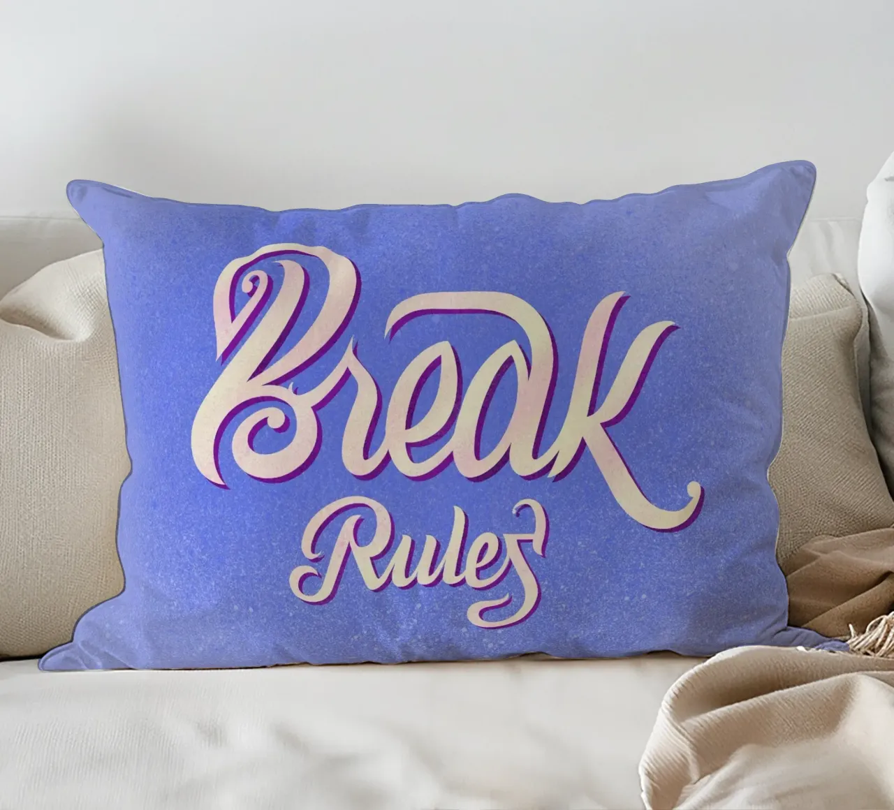 Break rules cuscino da Glettering