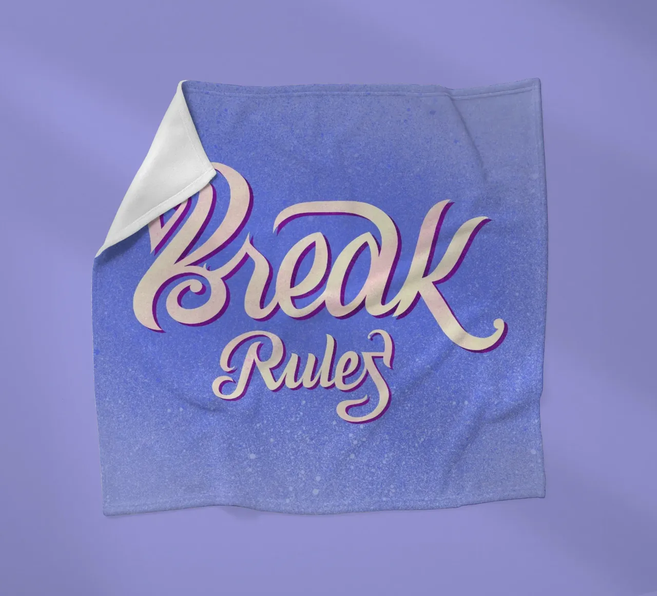 Break rules coperta in pile da Glettering