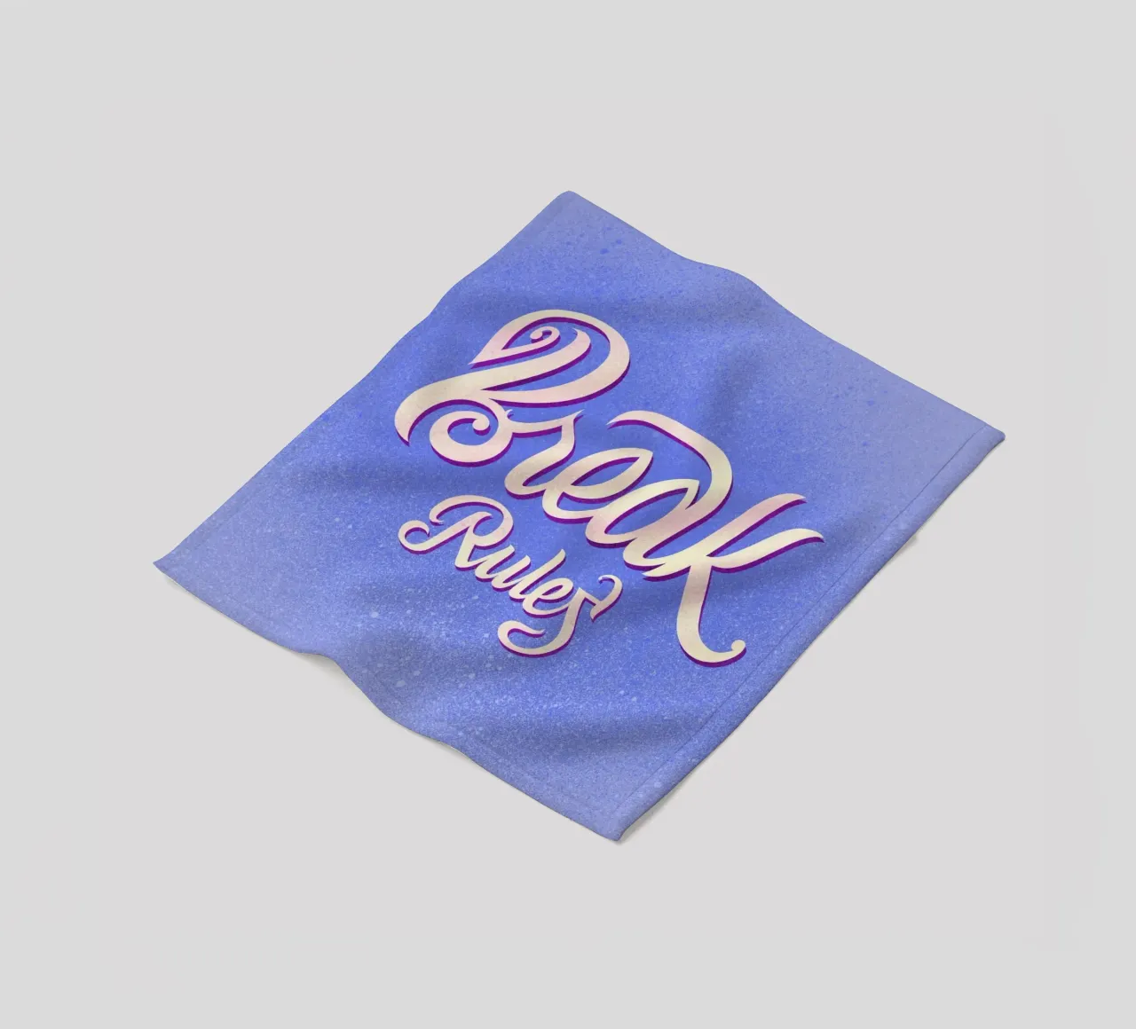 Break rules coperta in pile da Glettering