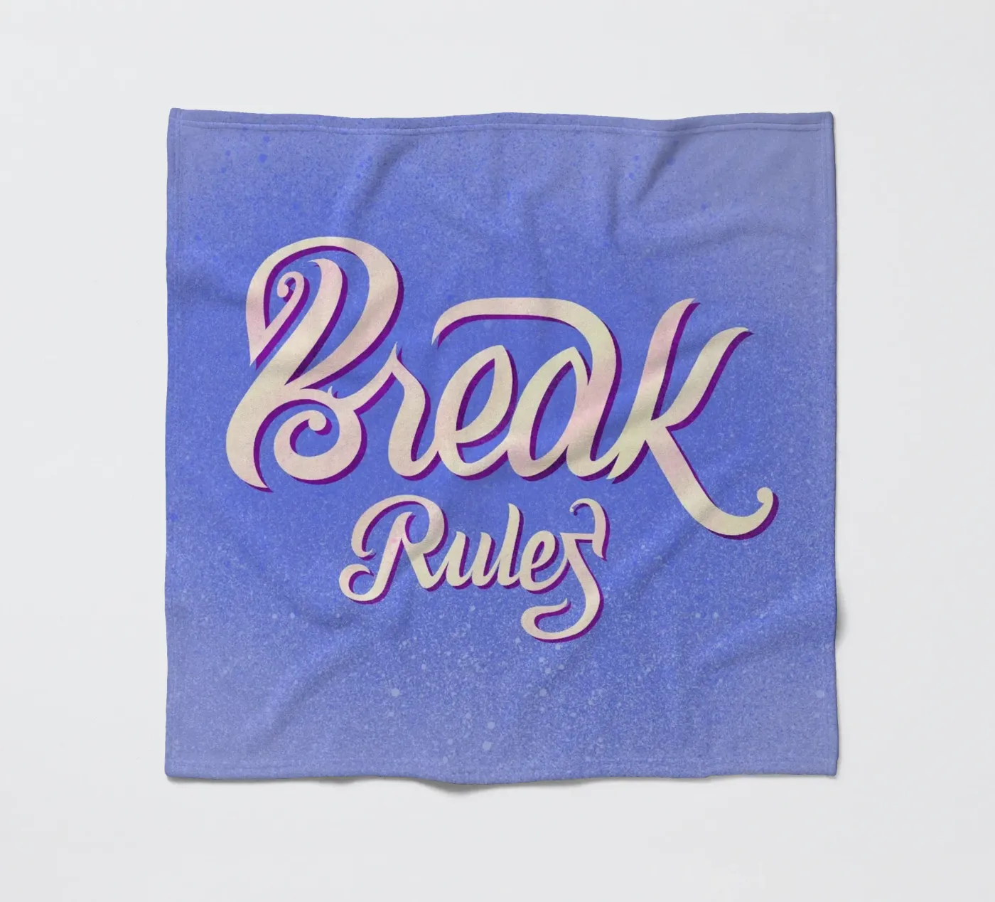 Break rules fleecedeken van Glettering