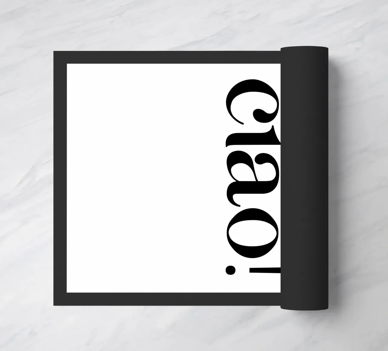 Ciao Semplice tipografia minimalista ed elegante zerbino da YV TYPOGRAPHY