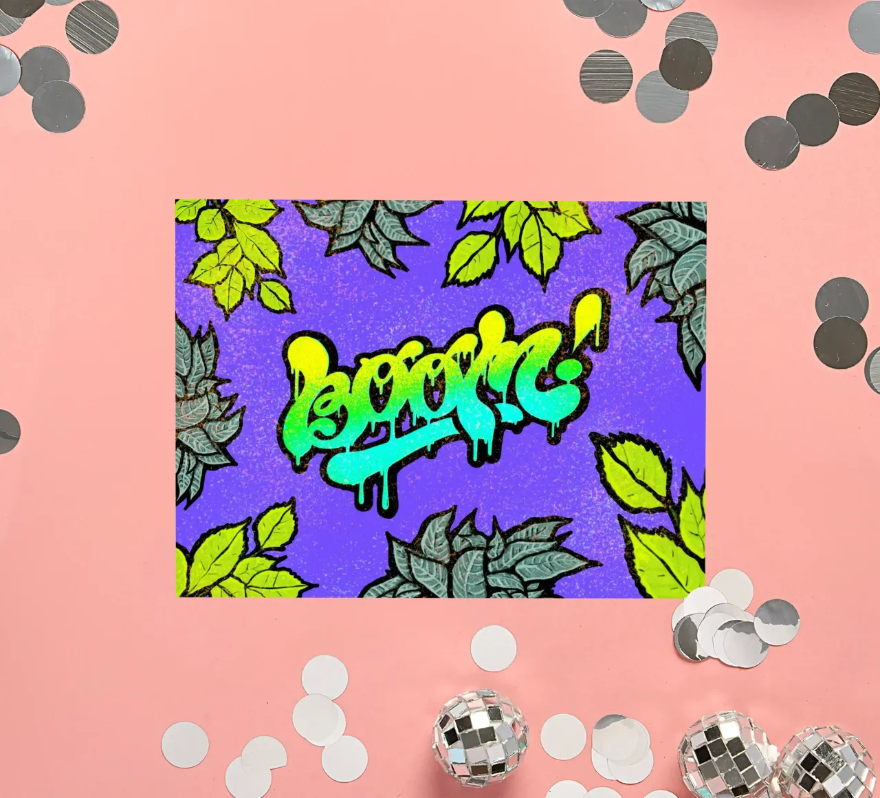 Boom sticker by Glettering