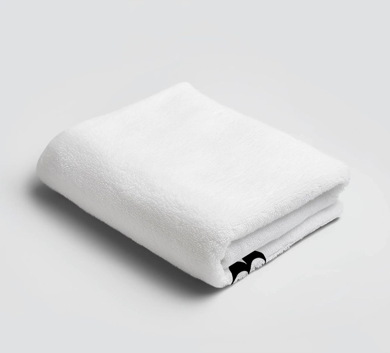 Bella Ciao Simple Modern Minimalist Typography towel by YV TYPOGRAPHY