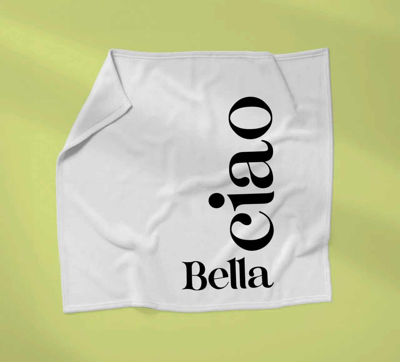 Bella Ciao Tipografia semplice moderna e minimalista coperta in pile da YV TYPOGRAPHY