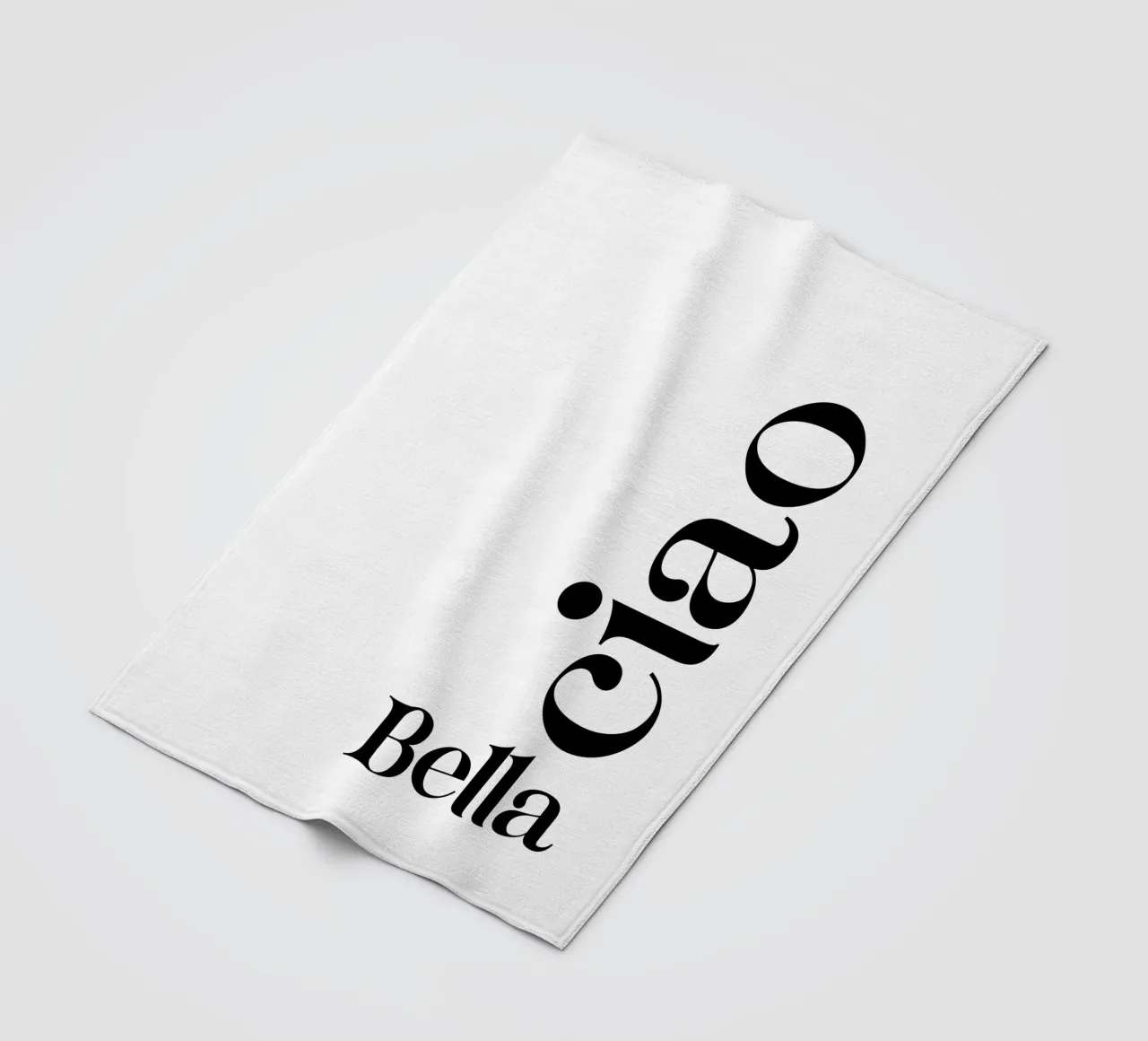 Bella Ciao Tipografia semplice moderna e minimalista coperta in pile da YV TYPOGRAPHY