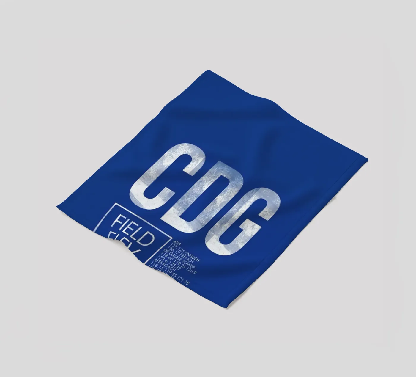 CDG Paris Fleecedecke von 08left