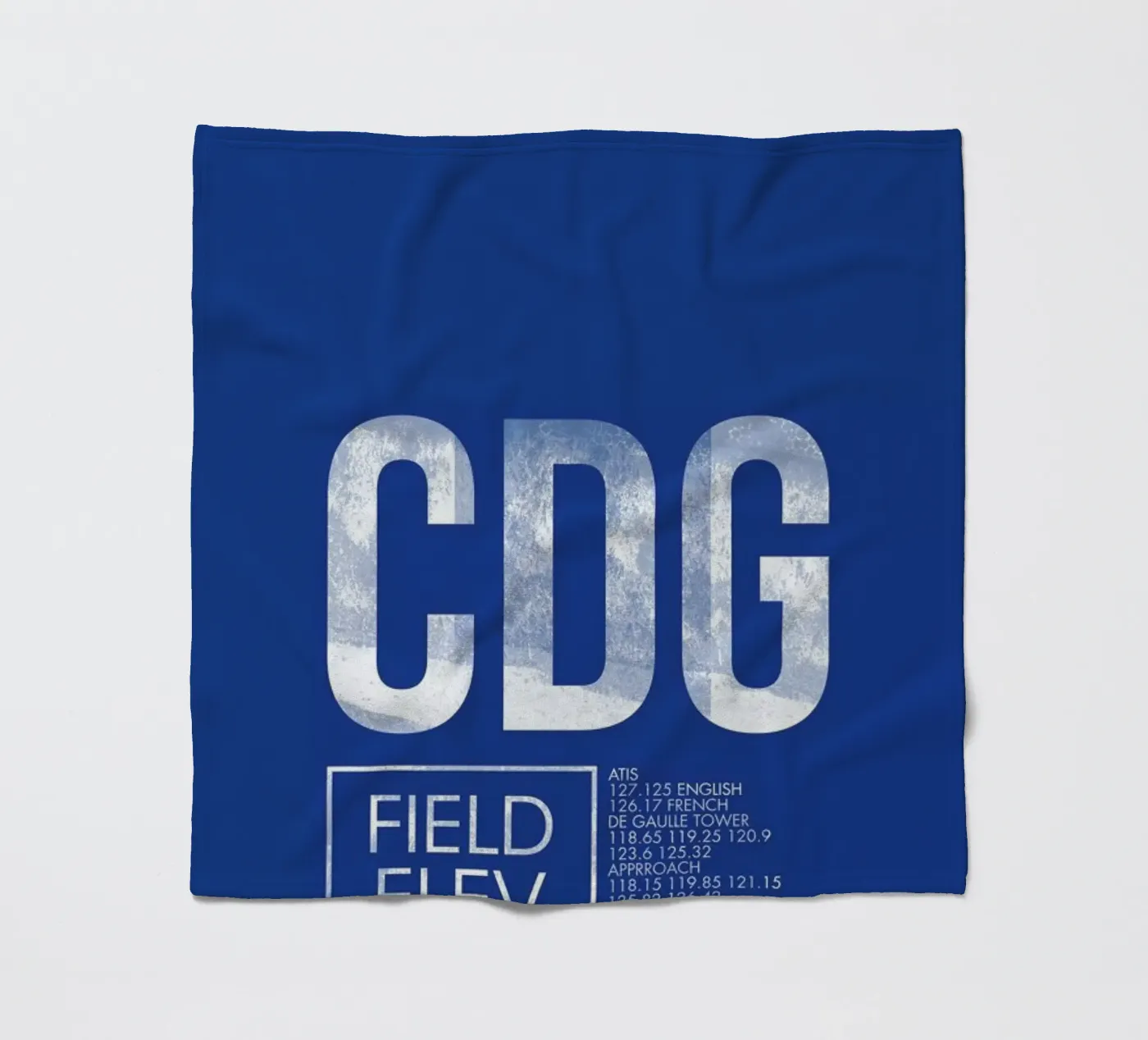 CDG Paris Fleecedecke von 08left