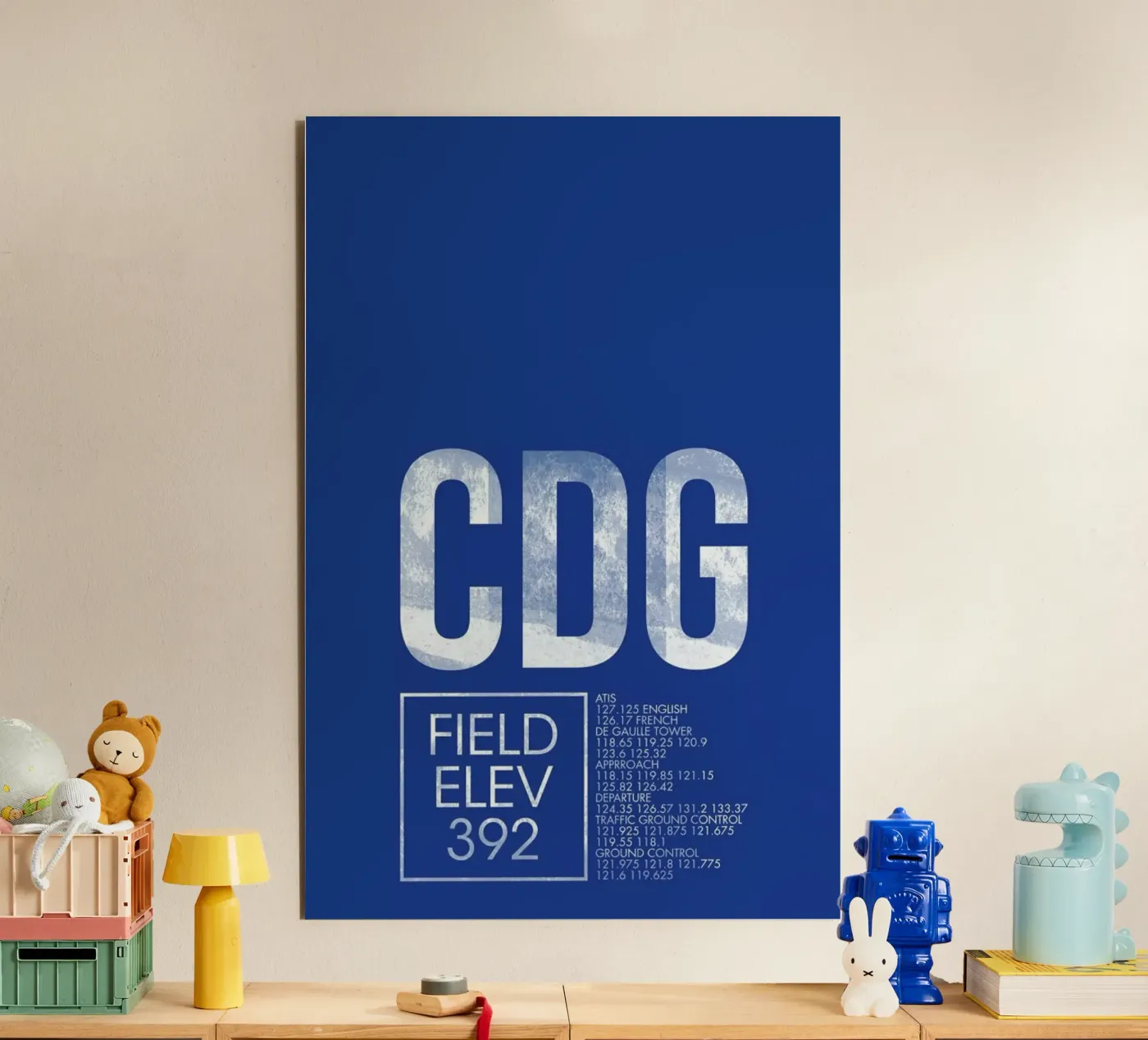 CDG Paris alluminio dibond da 08left
