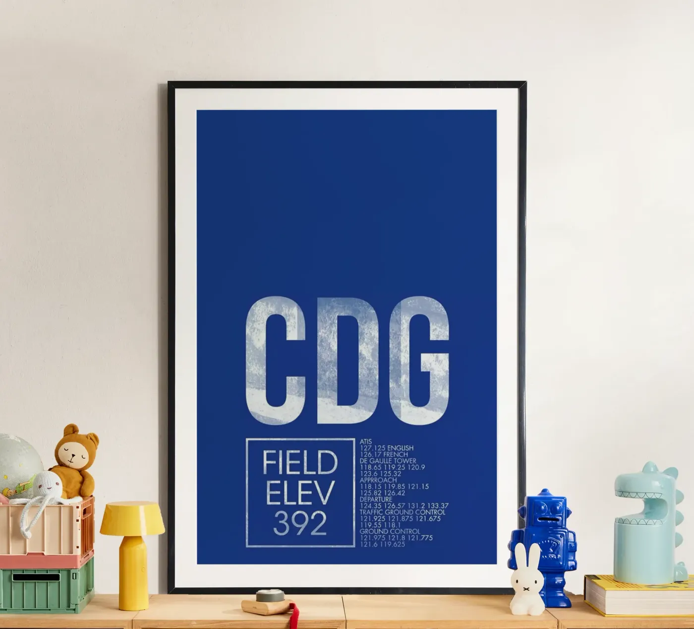 CDG Paris poster van 08left