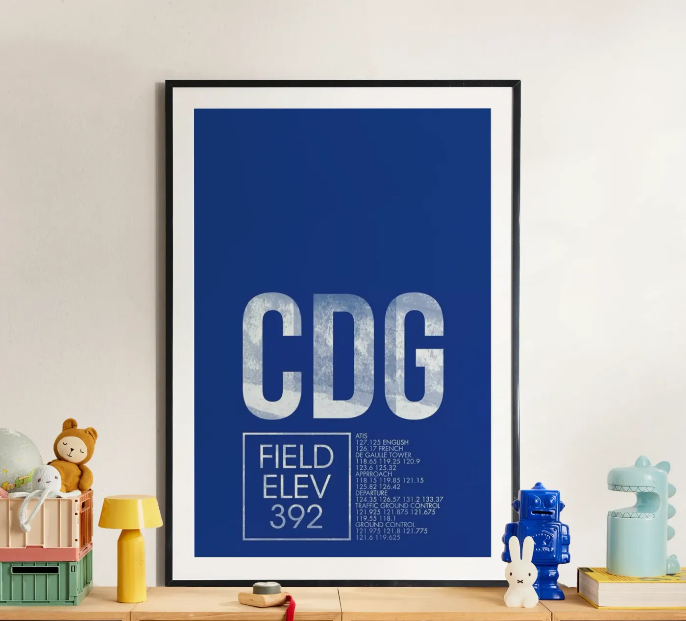 CDG Paris poster van 08left