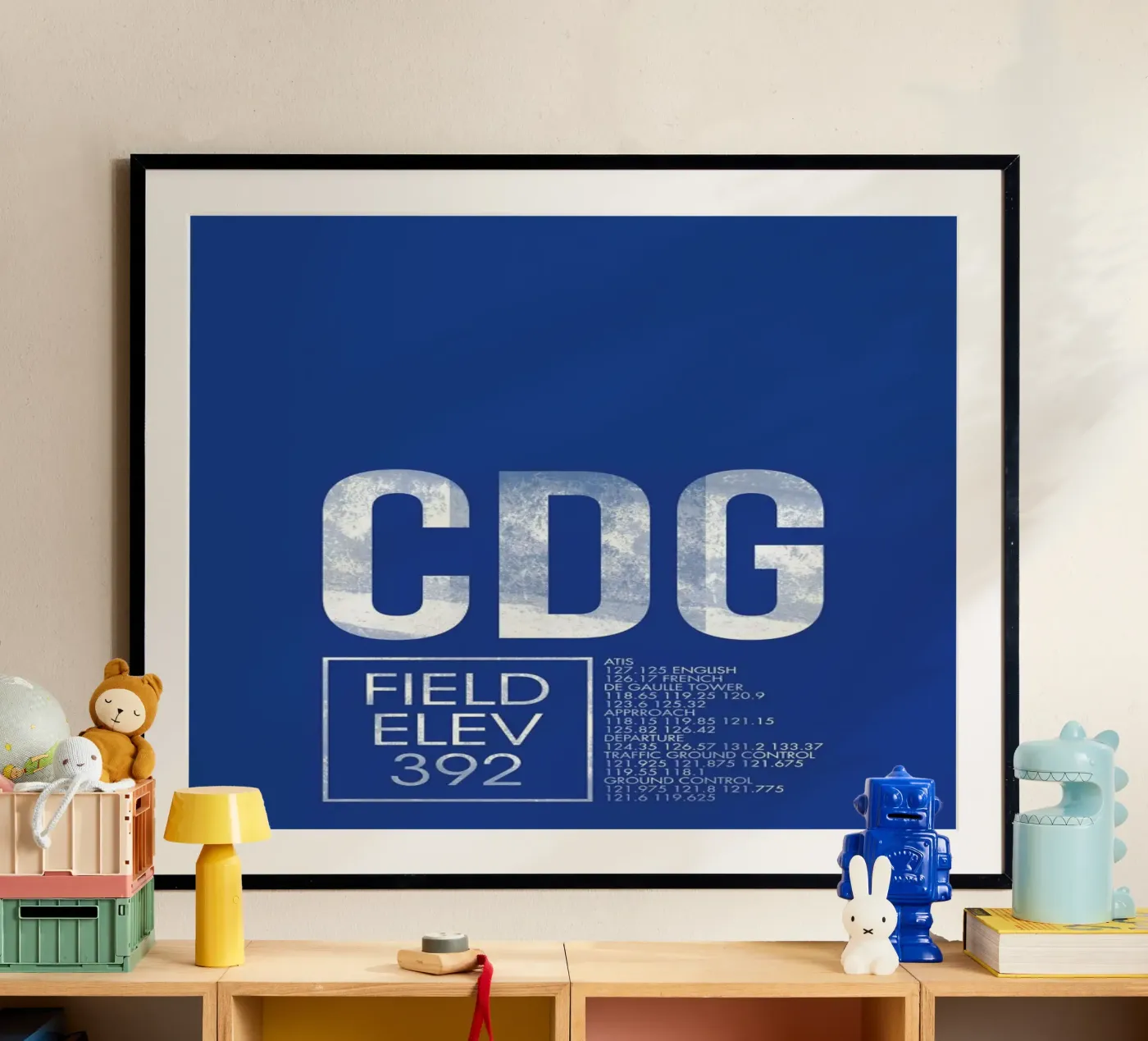 CDG Paris poster van 08left