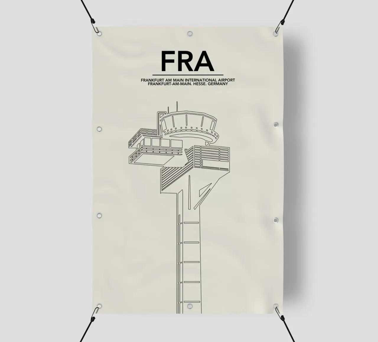 FRA Frankfurt Tower telo in pvc da 08left