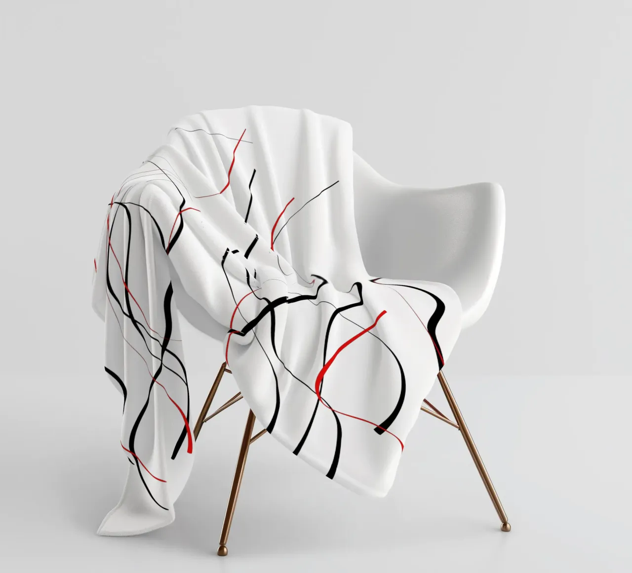 Ac abstract coperta in pile da Rezh creations