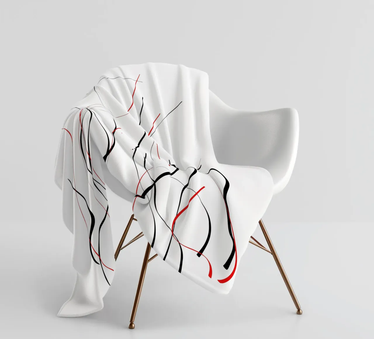 Ac abstract coperta in pile da Rezh creations