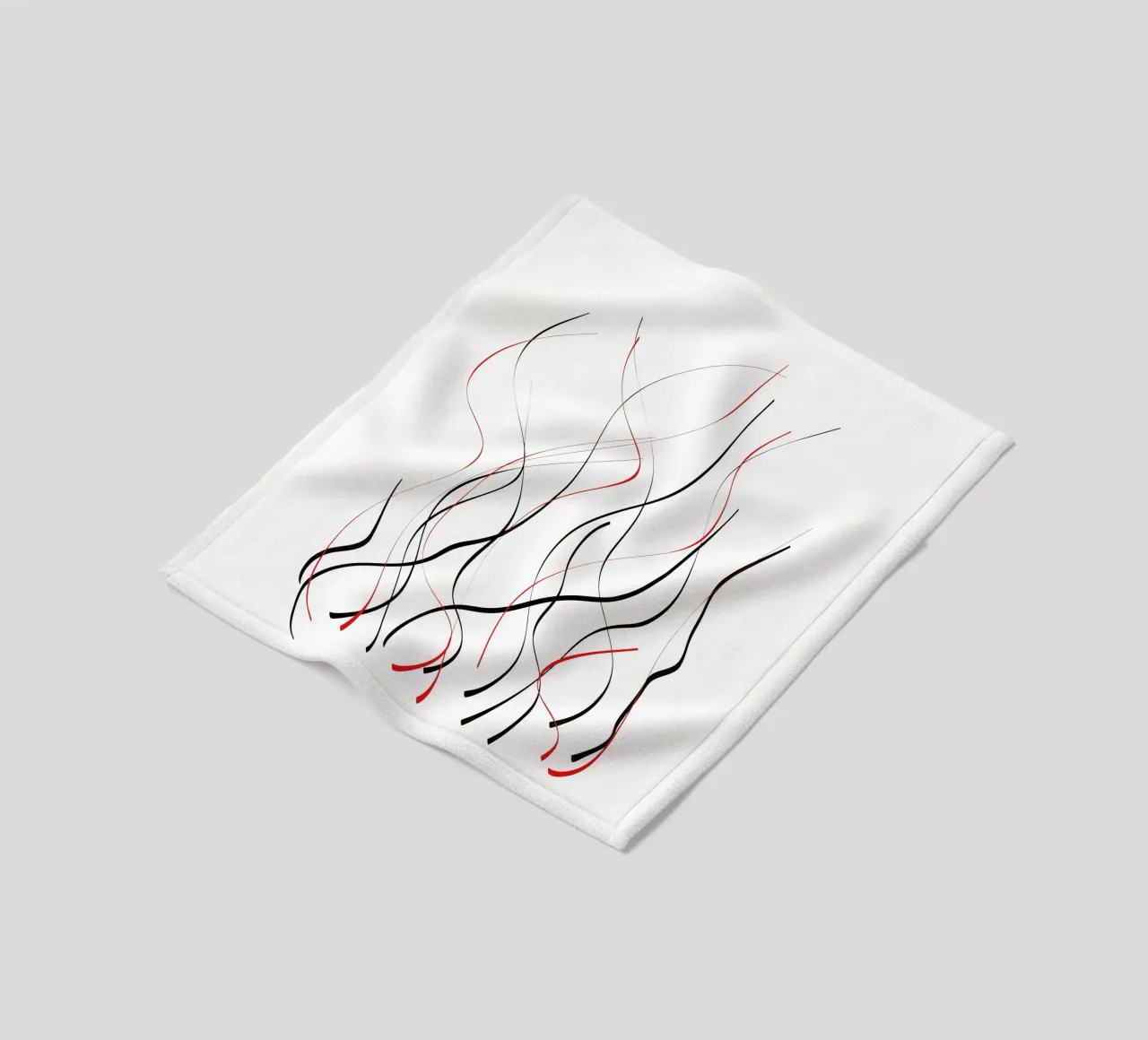 Ac abstract coperta in pile da Rezh creations