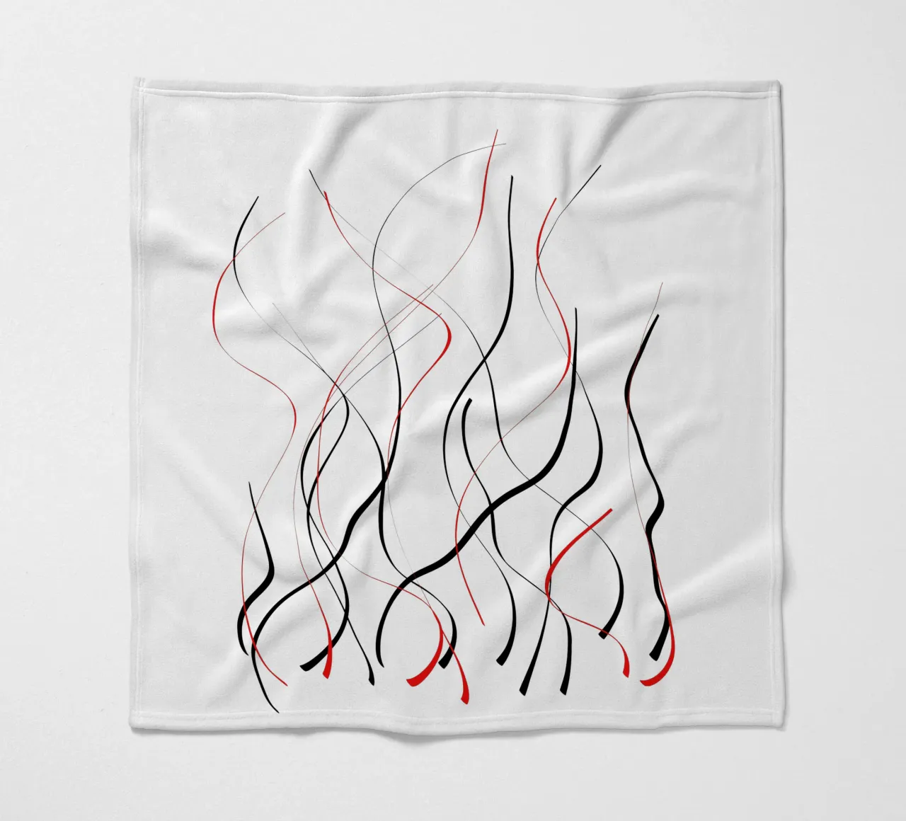 Ac abstract coperta in pile da Rezh creations