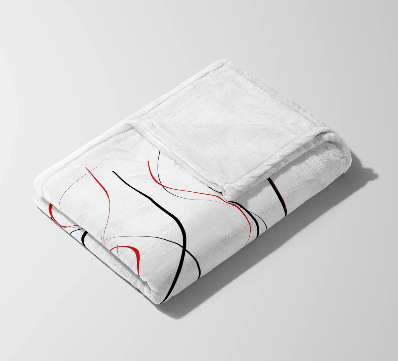 Ac abstract coperta in pile da Rezh creations