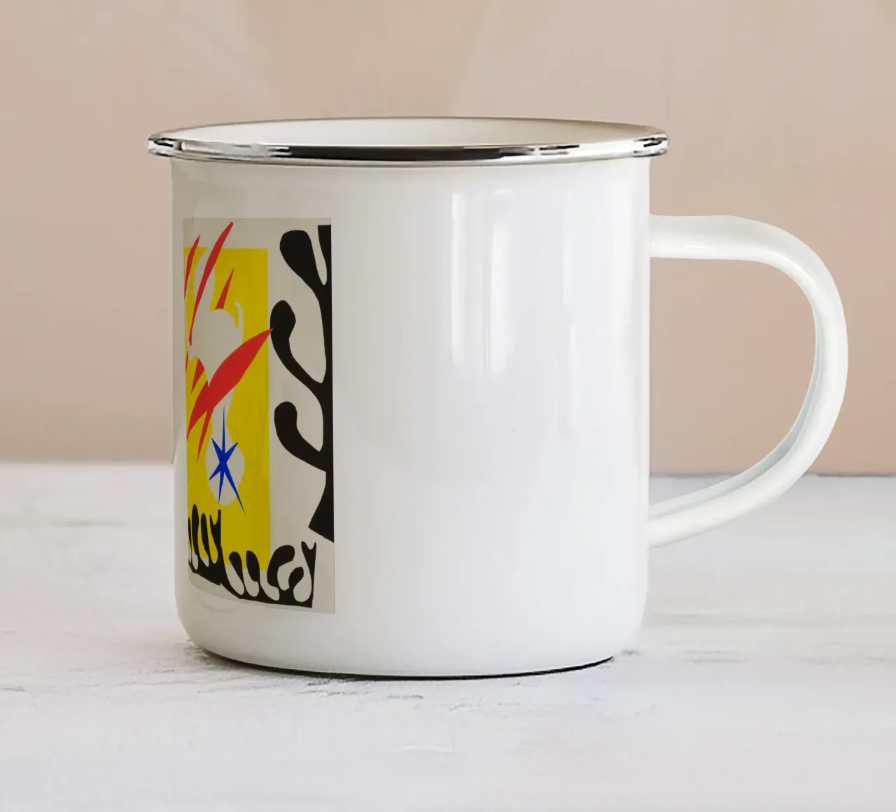 Henri Matisse - L'incubo dell'elefante bianco tazza in smalto da ARTOTHEK