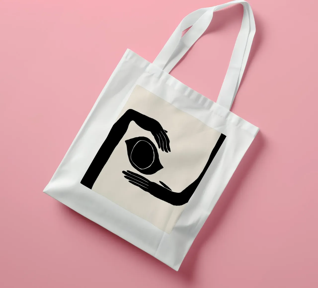 The Gaze borsa in juta da treechild