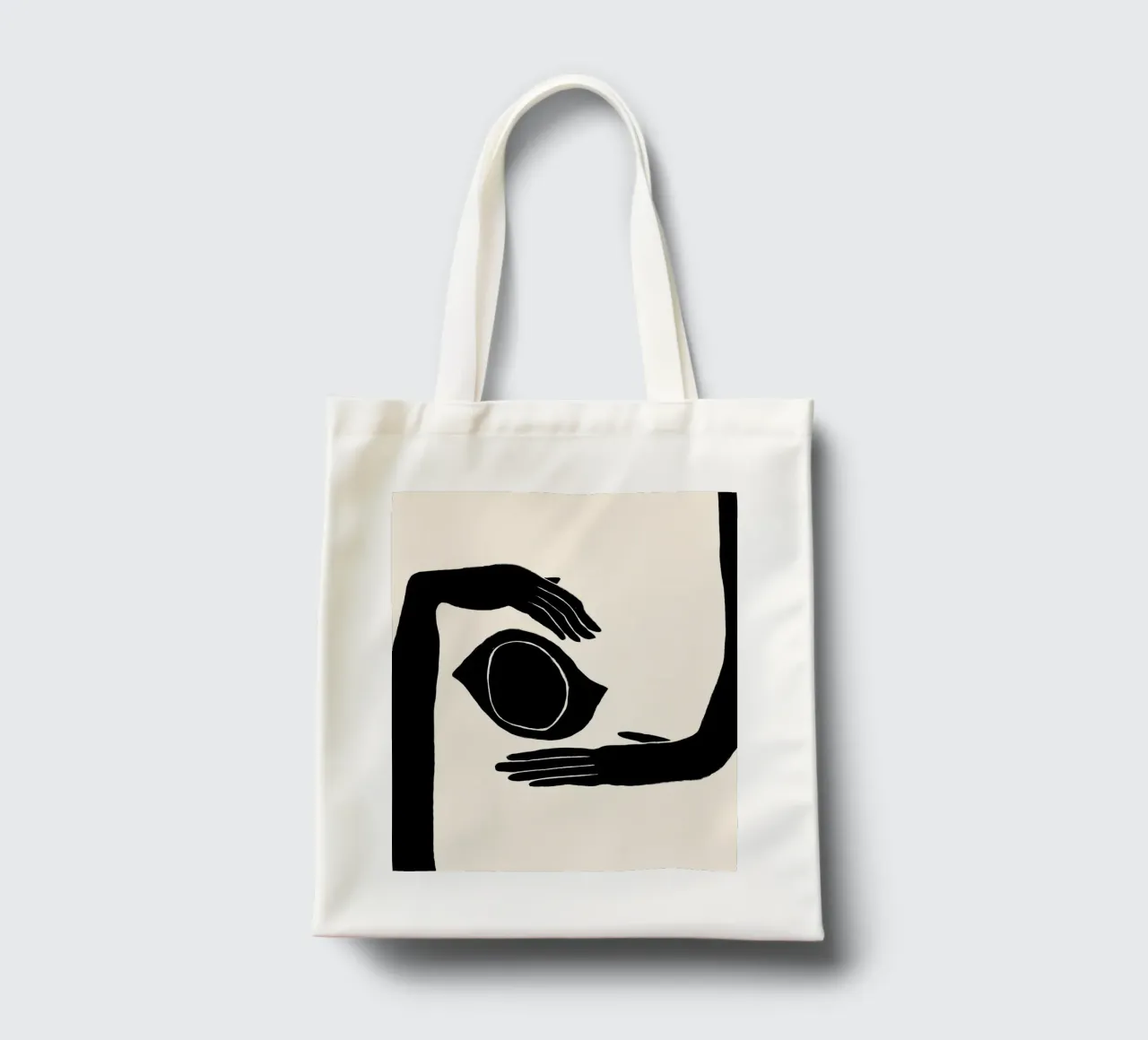 The Gaze borsa in juta da treechild