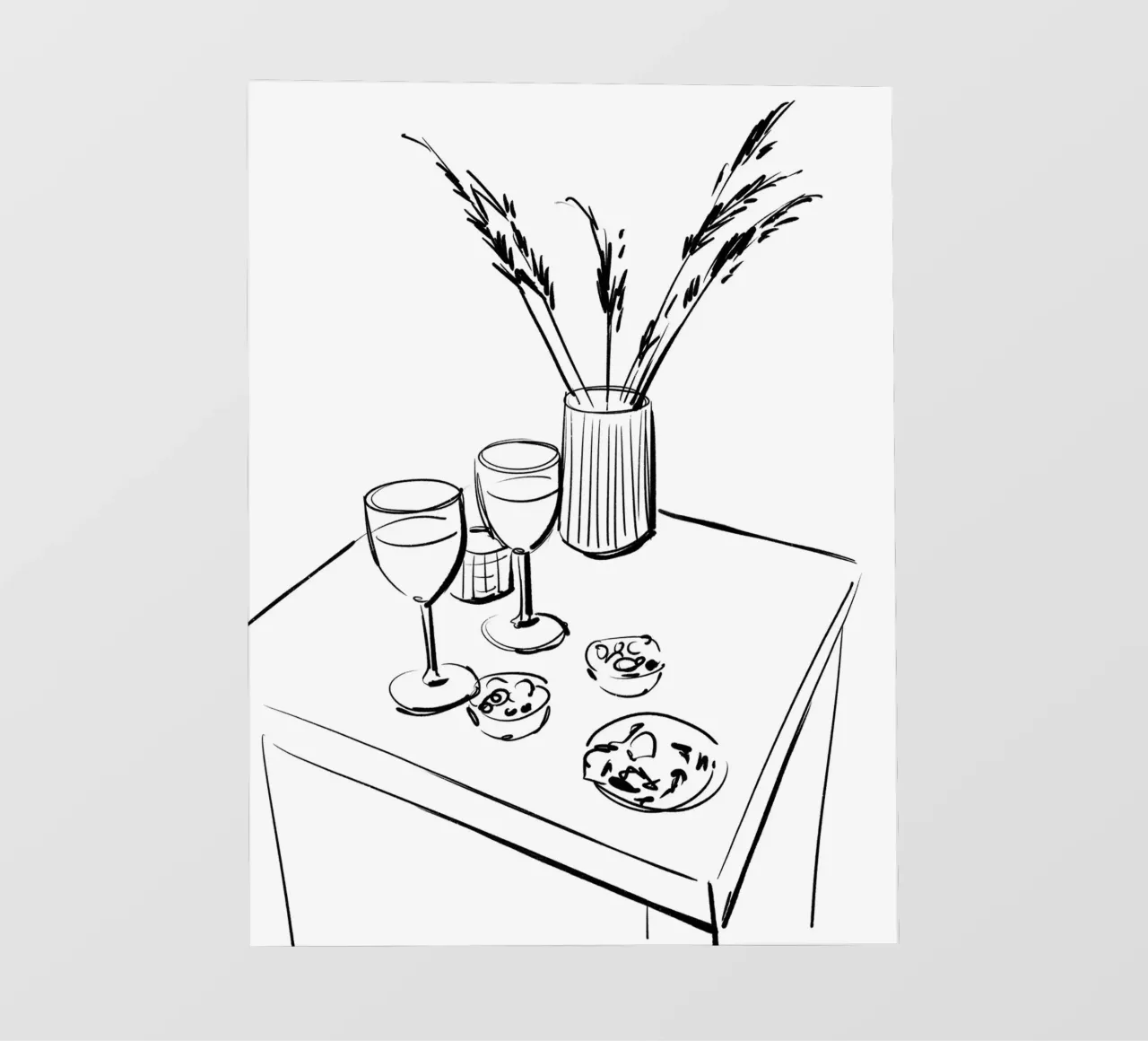 Table Still Life telo in pvc da treechild