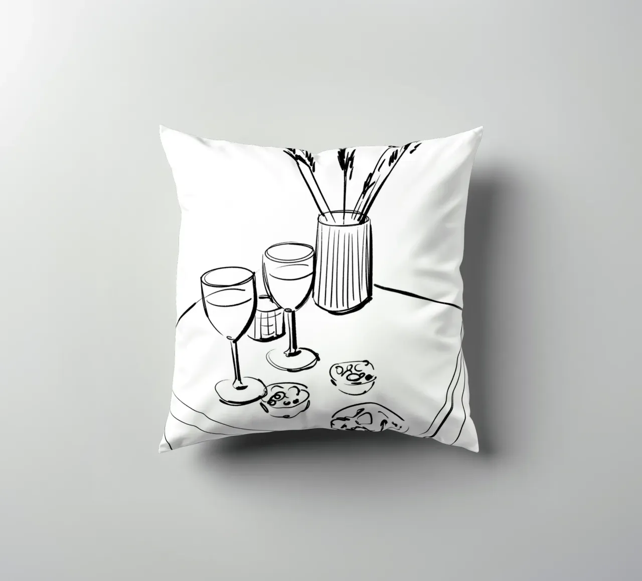 Table Still Life cuscino da treechild