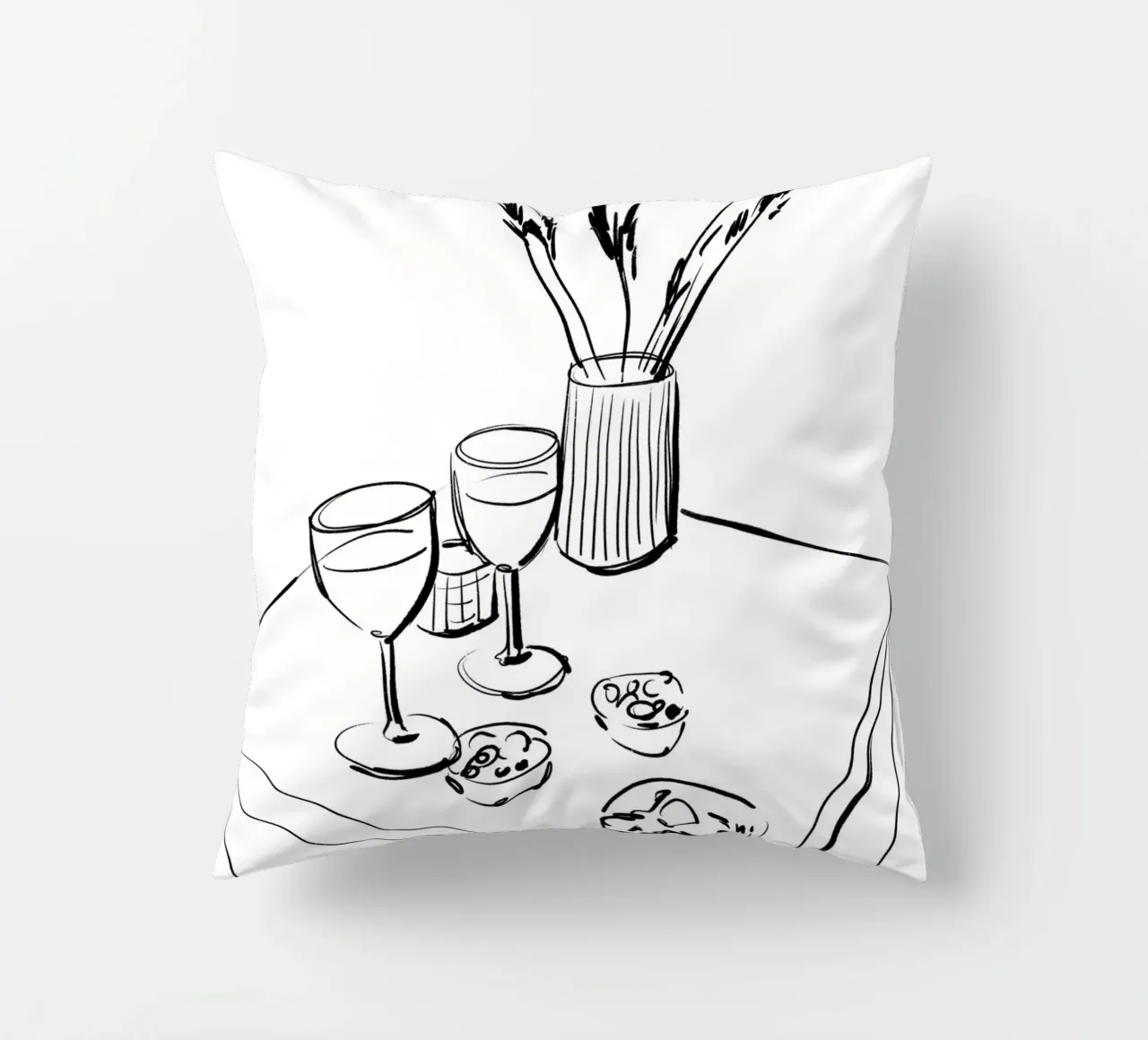 Table Still Life cuscino da treechild