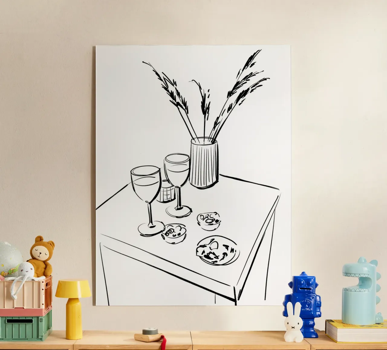 Table Still Life plexiglass da treechild