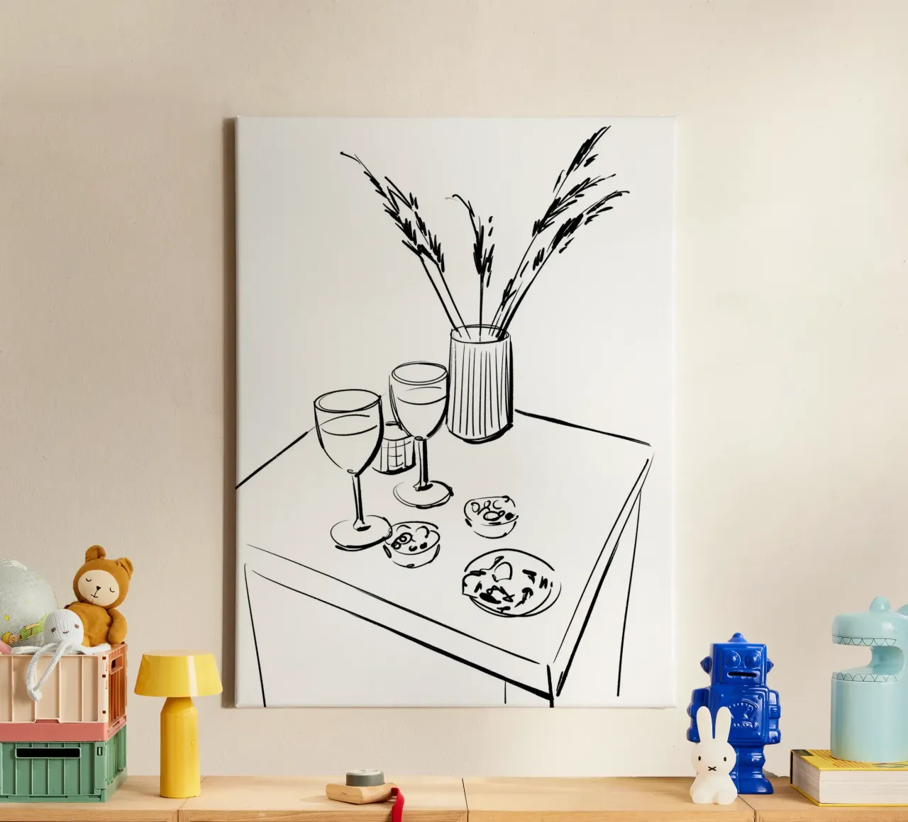 Table Still Life tela da treechild