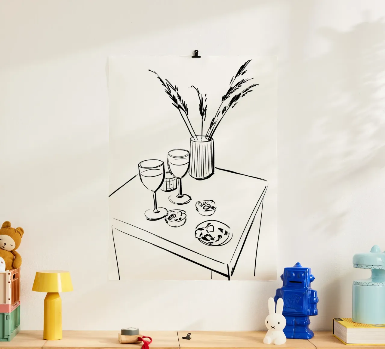 Table Still Life carta hahnemühle da treechild