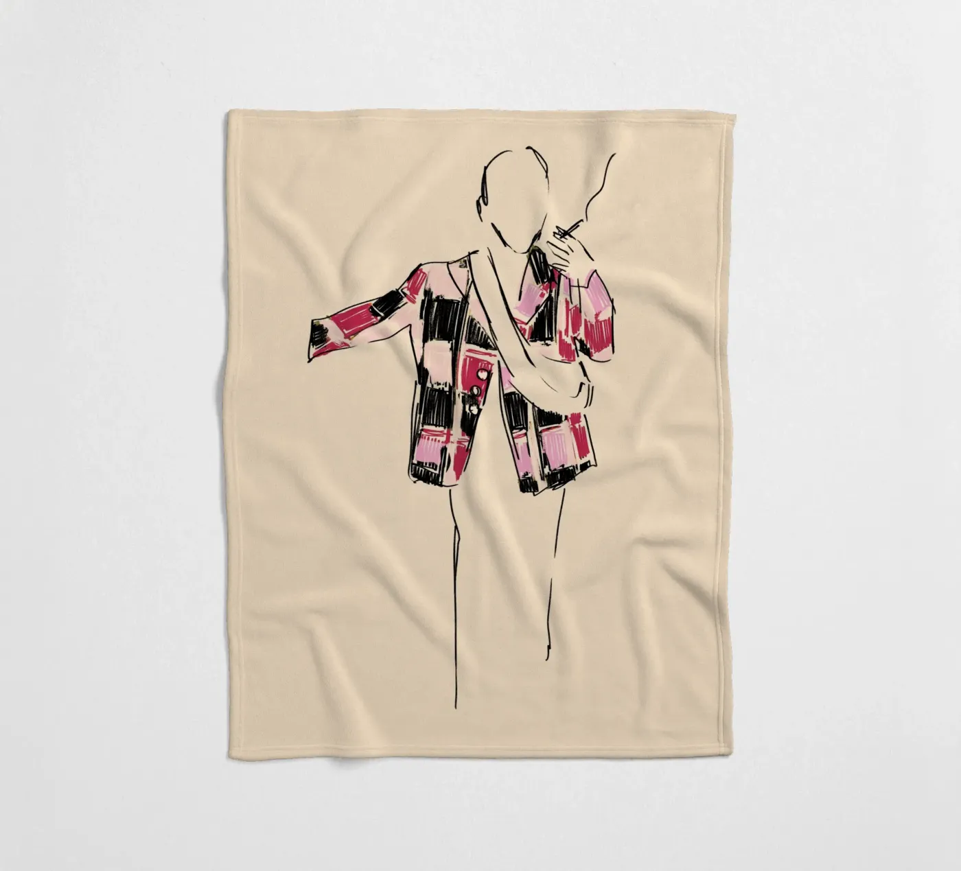 A Short Pause Fleecedecke von treechild