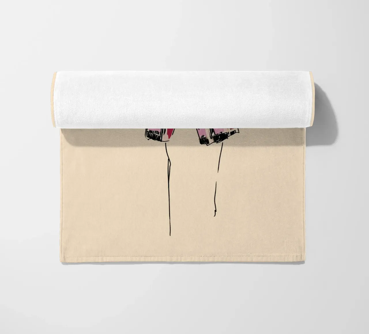 A Short Pause beach towel by treechild