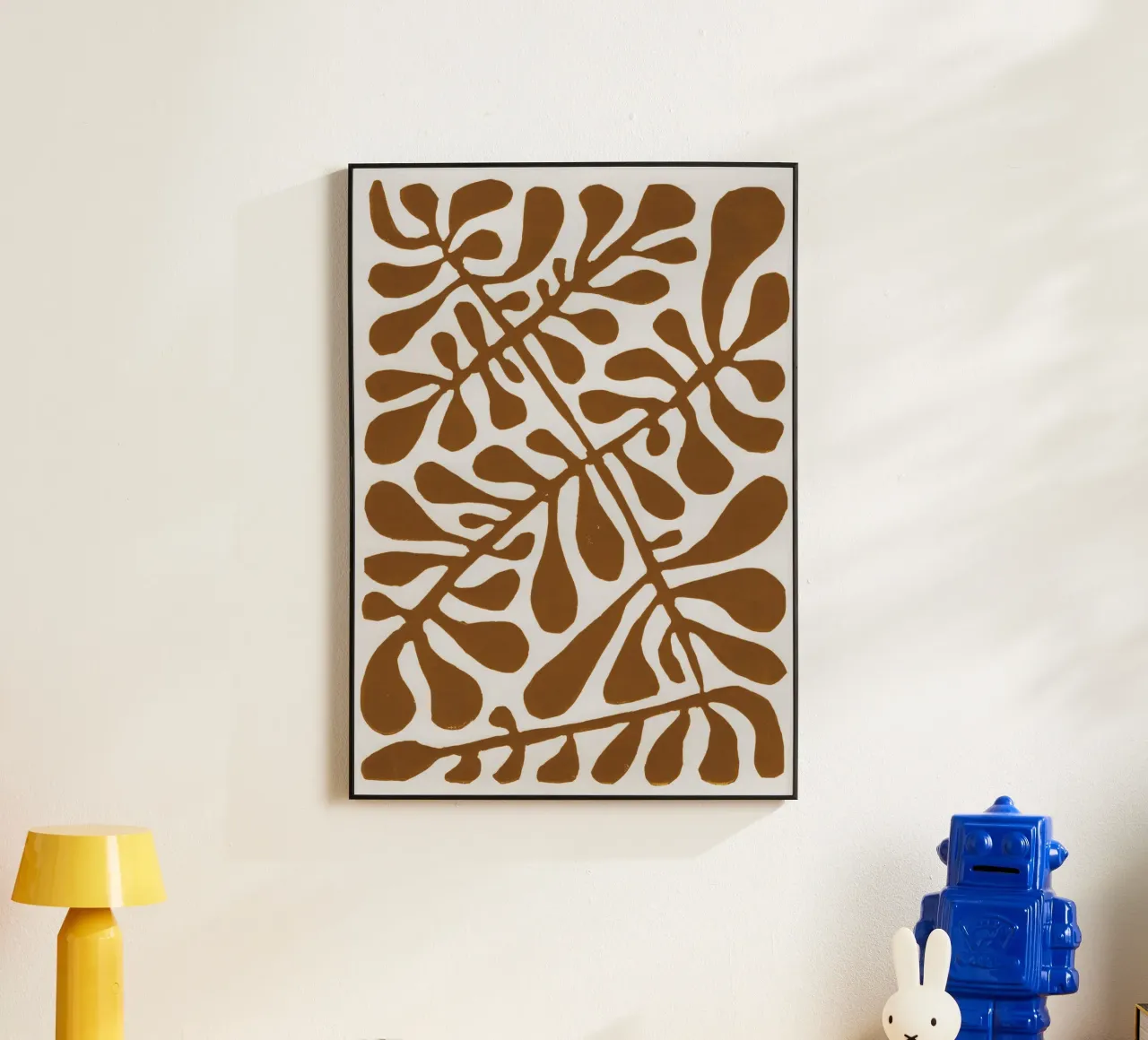 Impianto Linocut #2 alluminio dibond da Alisa Galitsyna