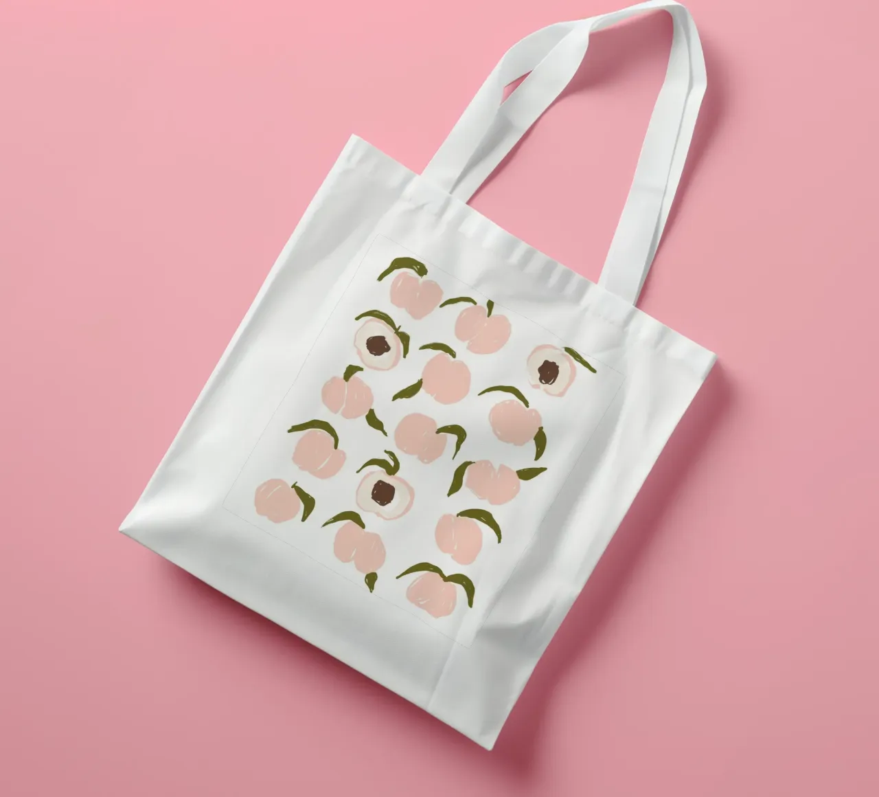 Peaches tote bag by treechild