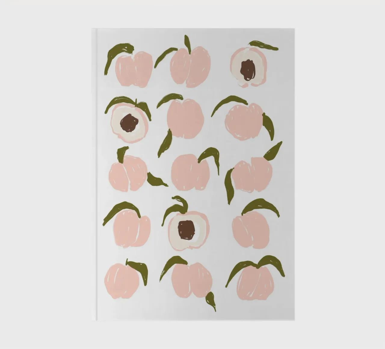 Peaches Notizbuch von treechild