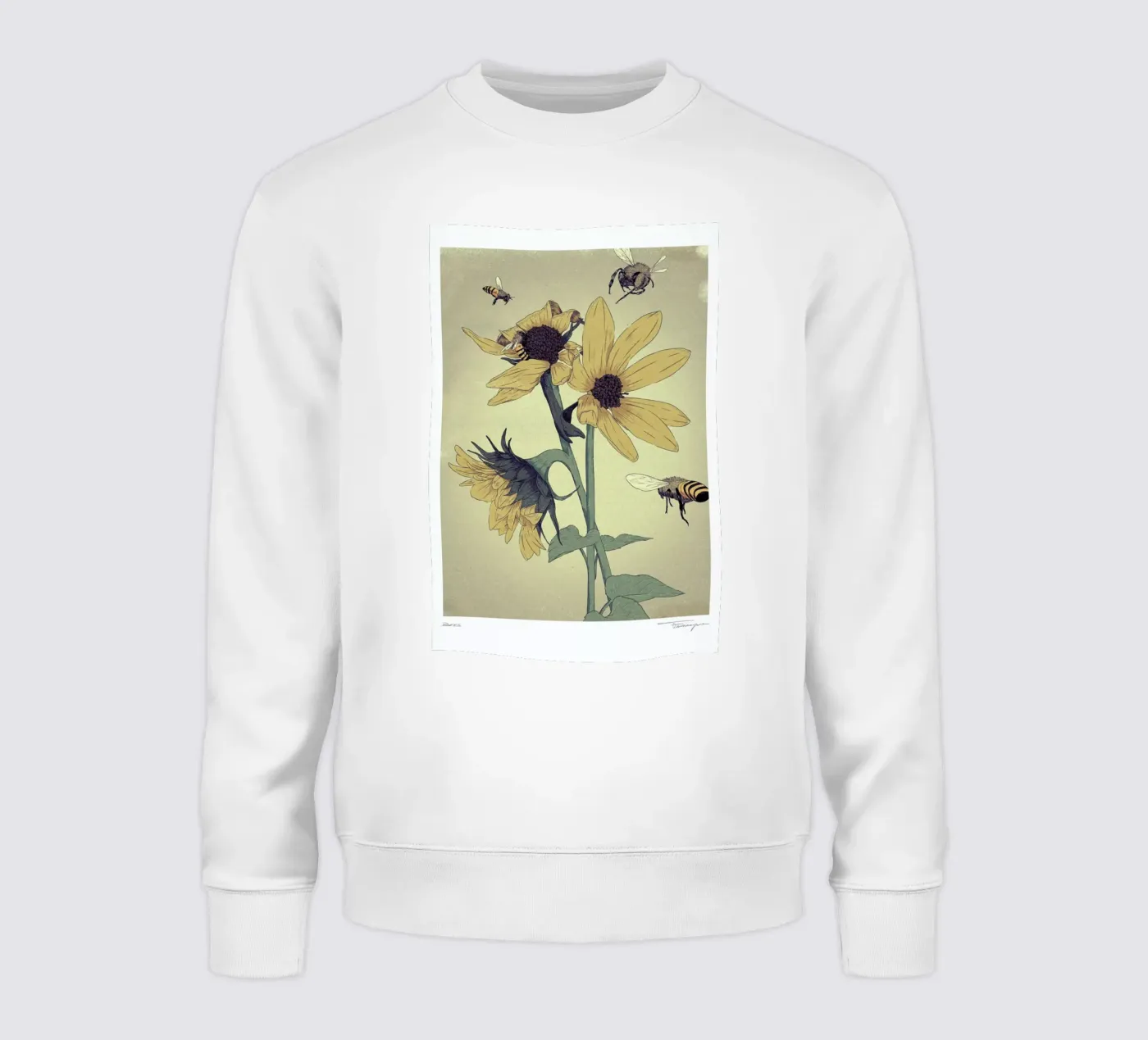 Bees sweatshirt van Faunesque