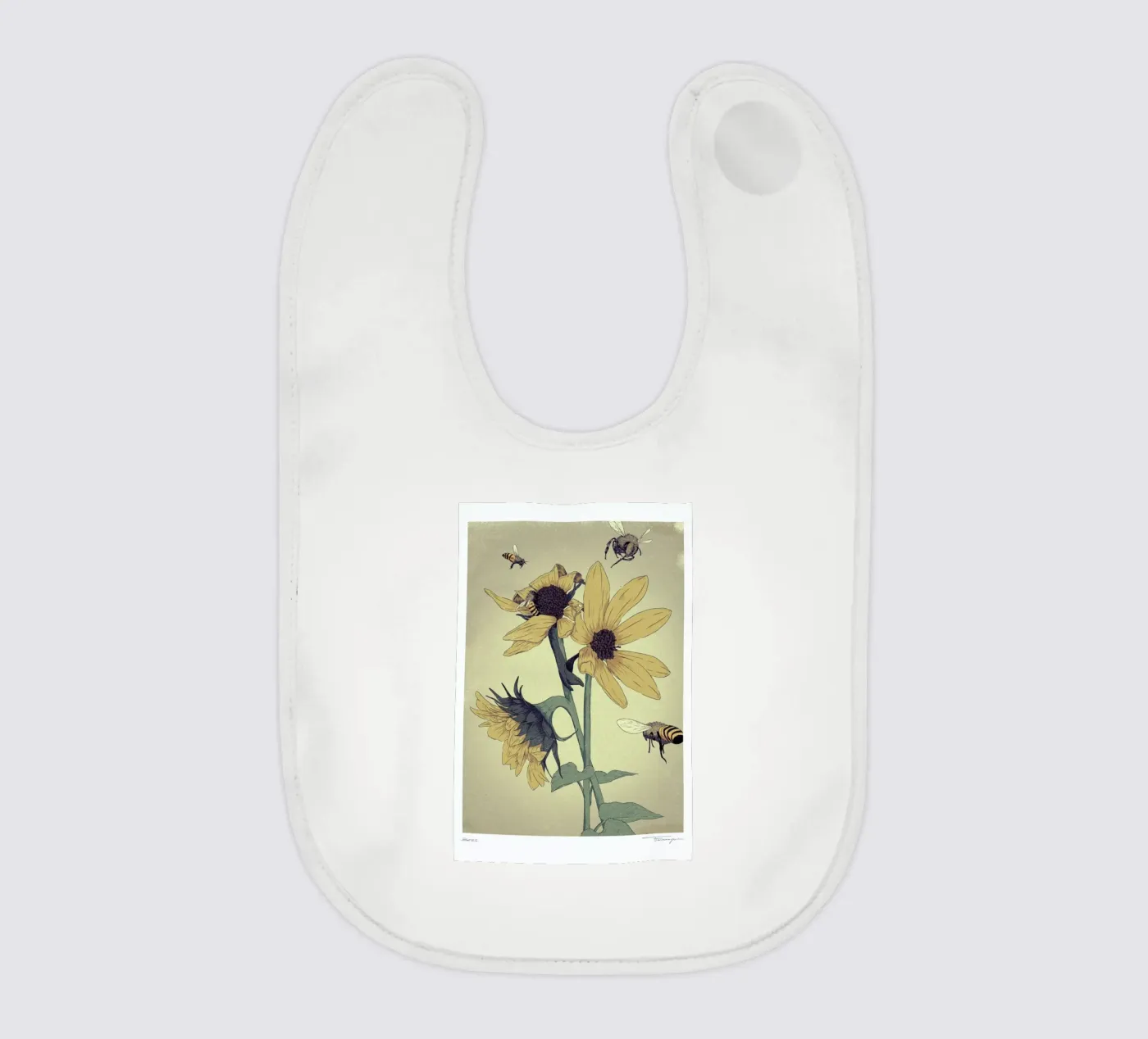 Bees baby slabbetje van Faunesque