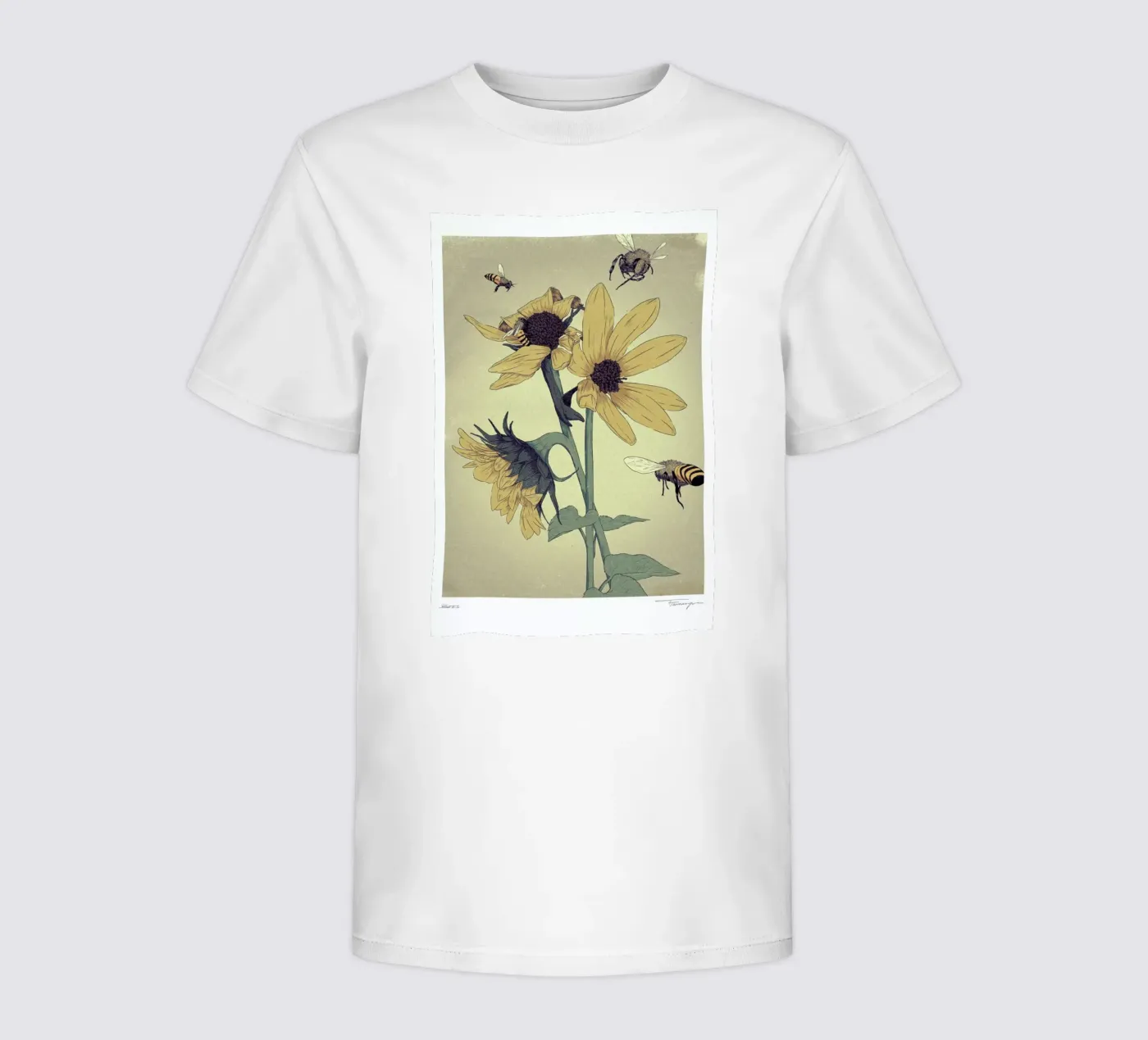 Bees t-shirt bambini da Faunesque
