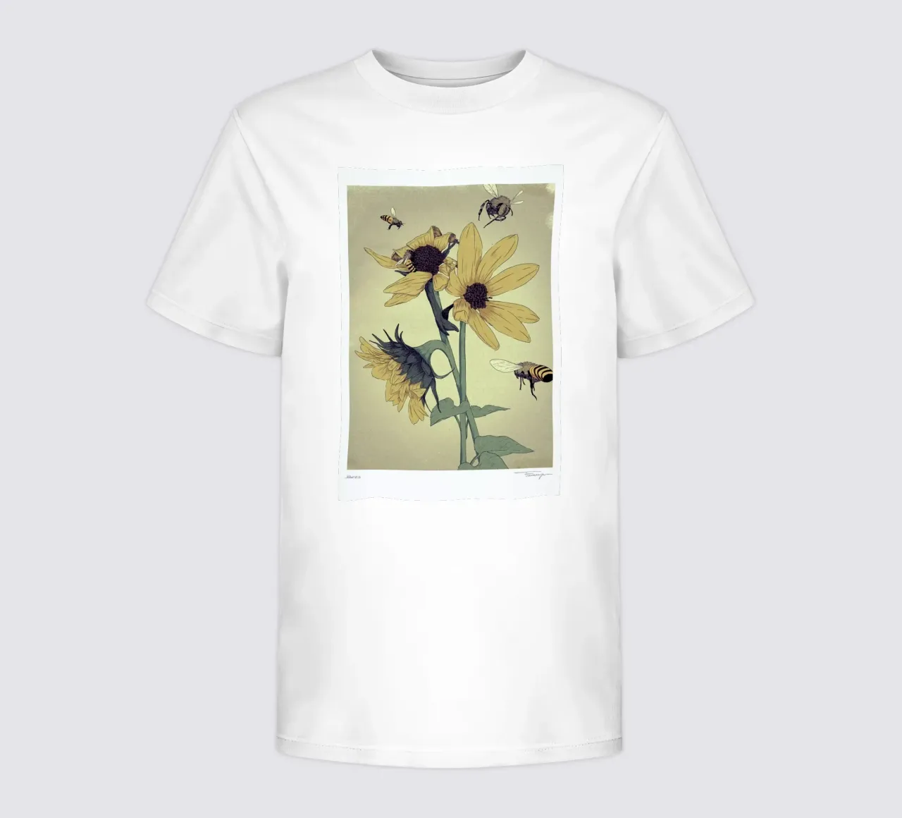 Bees t-shirt bambini da Faunesque