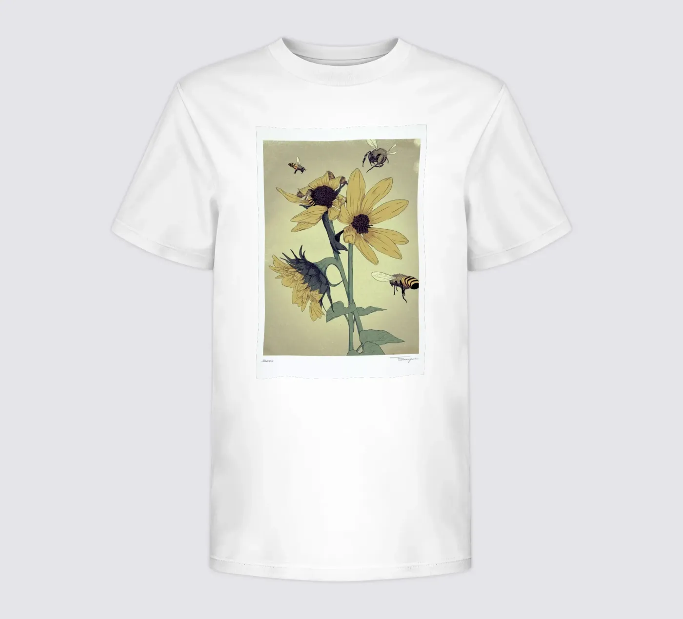 Bees t-shirt bambini da Faunesque