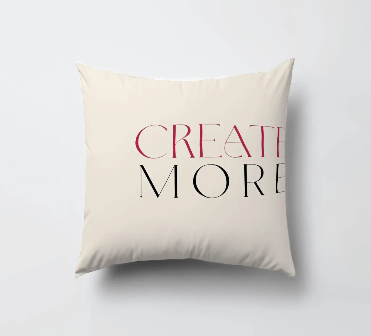 Create More Kissen von treechild