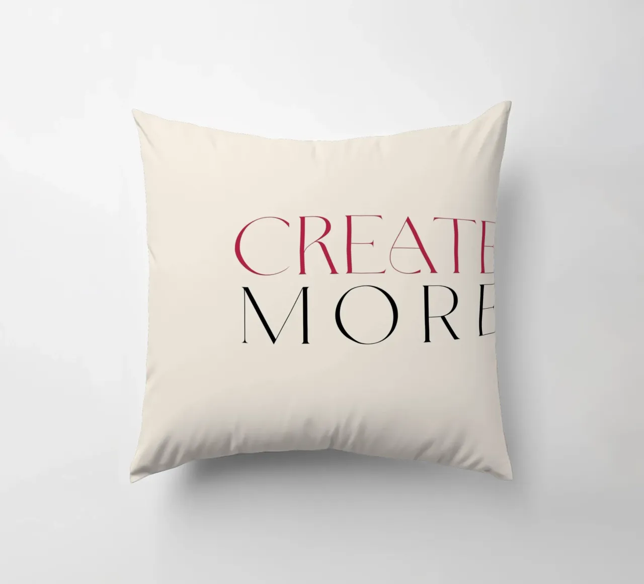 Create More Kissen von treechild